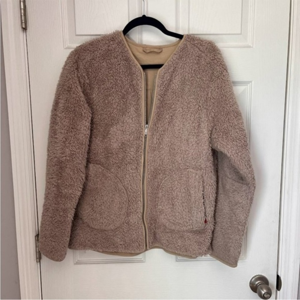 lululemon athletica Tan Fleece Jacket